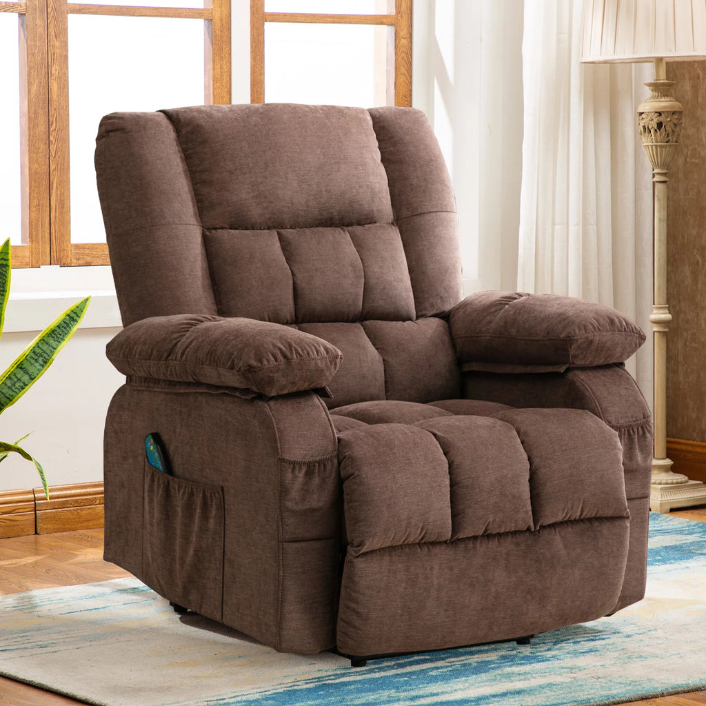 Power Lift Recliner Chair Sofa with Massage and Heat D823
