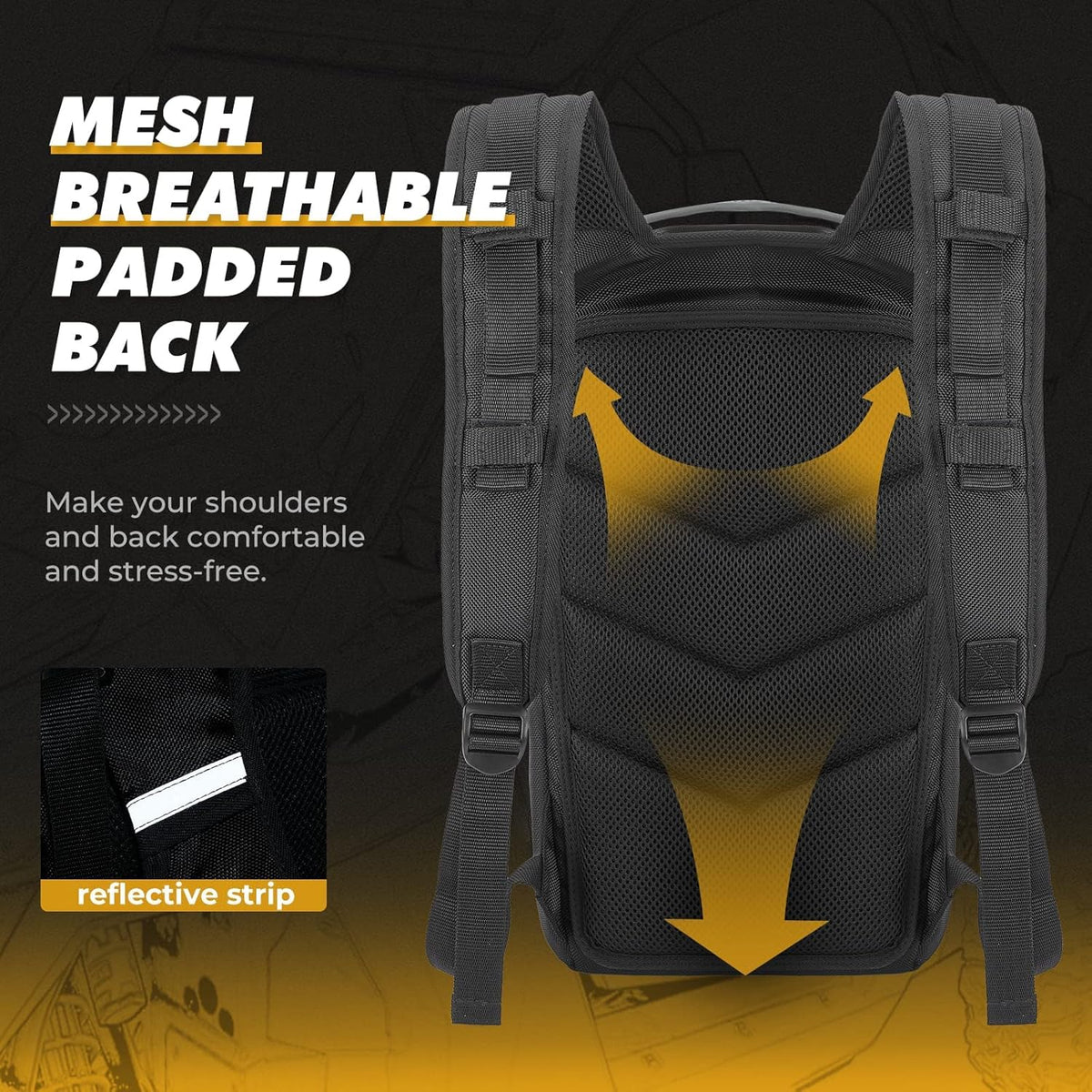 Storage Center Shoulder Console Cargo Bag Between Seat Storage with Two Hydration Backpacks A89779