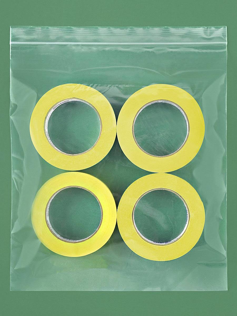 2 Mil Zip Reclosable Bags 12 x 14 F18158