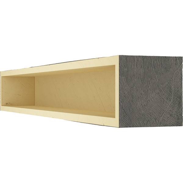 Sandblasted Faux Wood Fireplace Mantel F7497
