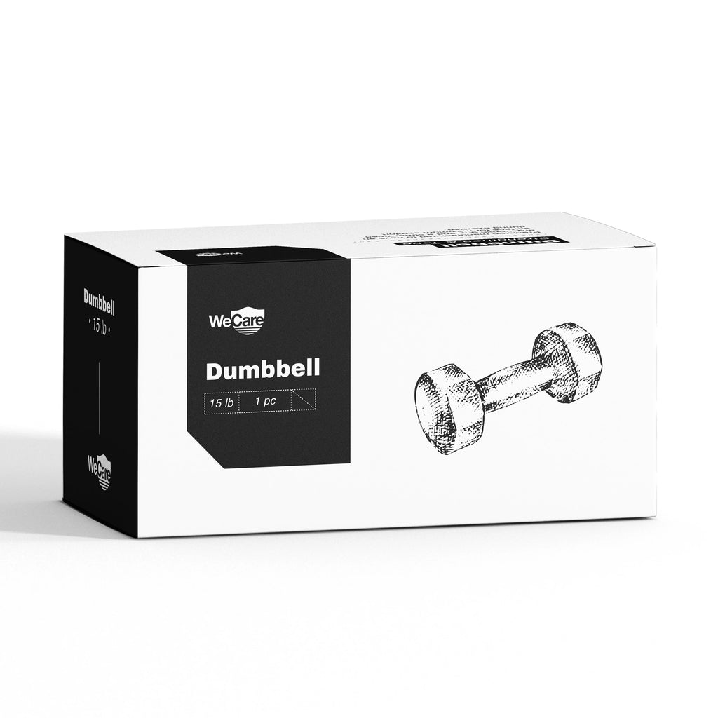 15lb Neoprene Dumbbell Pair Black M680