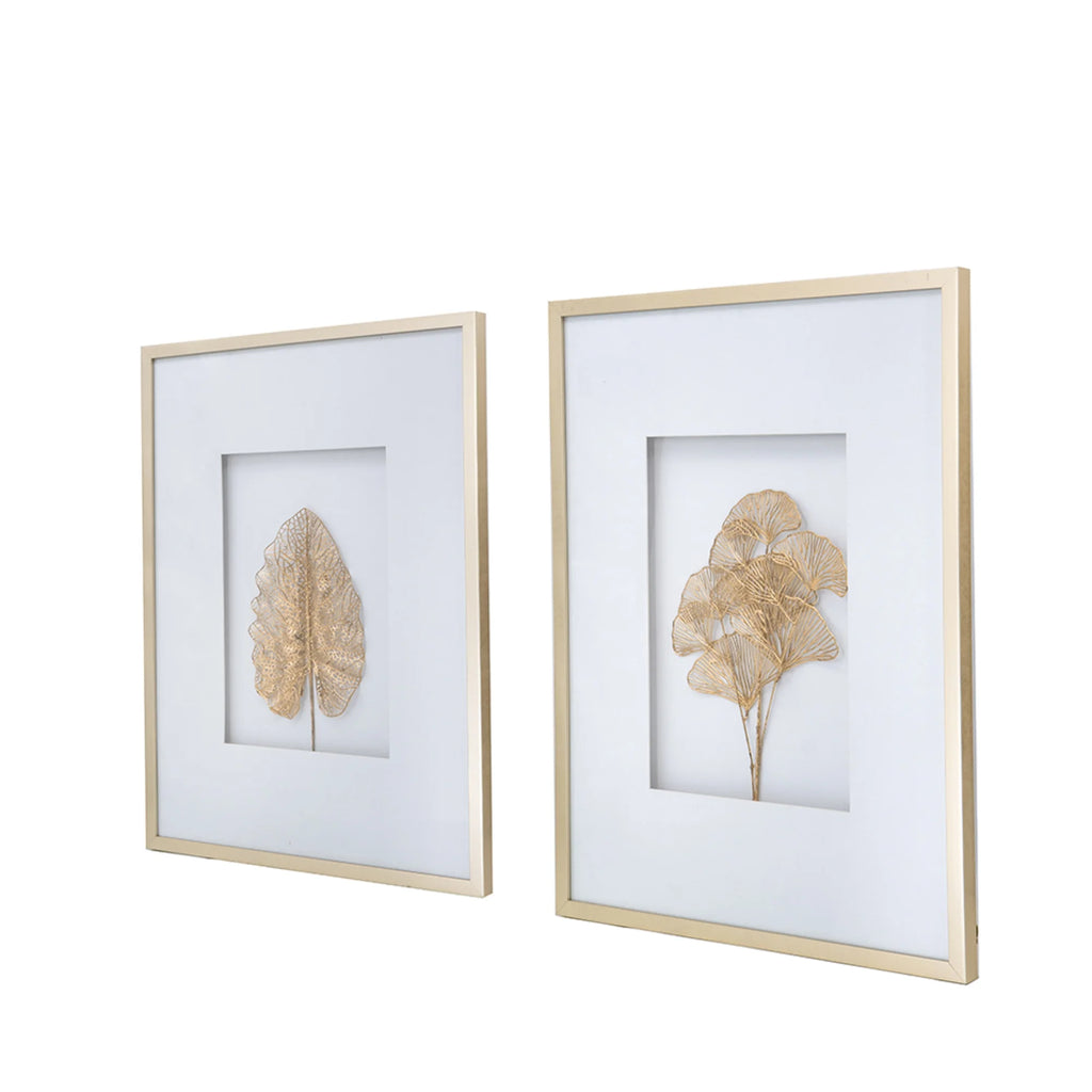 Botanical Framed Wall Arts 23.5" x 31.5" 2ct V81939