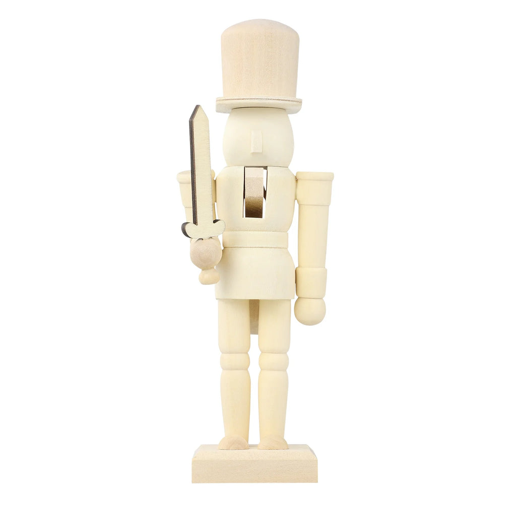 Unfinished Wooden Nutcracker Doll Q9947