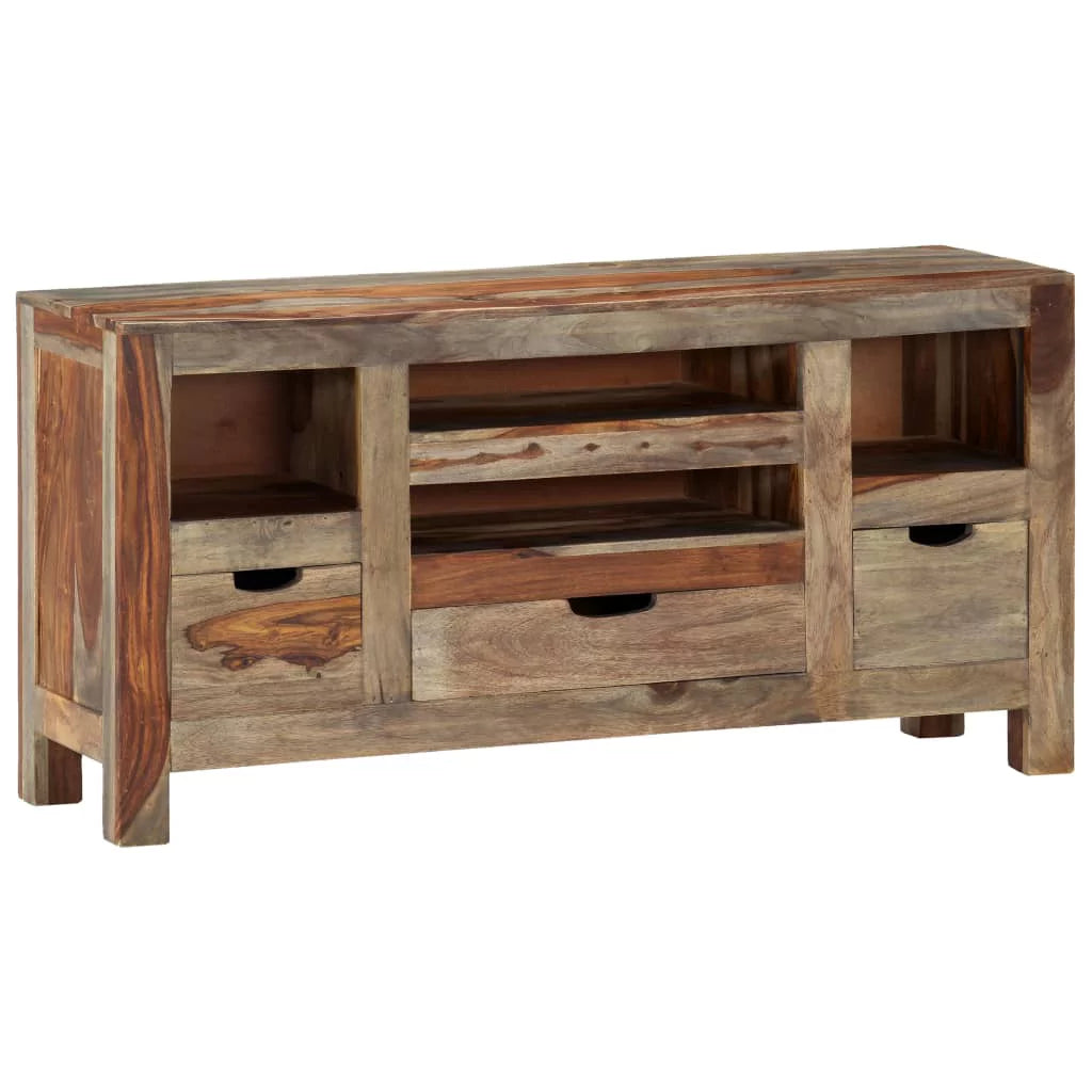 Gray Solid Sheesham Wood Sideboard P919200