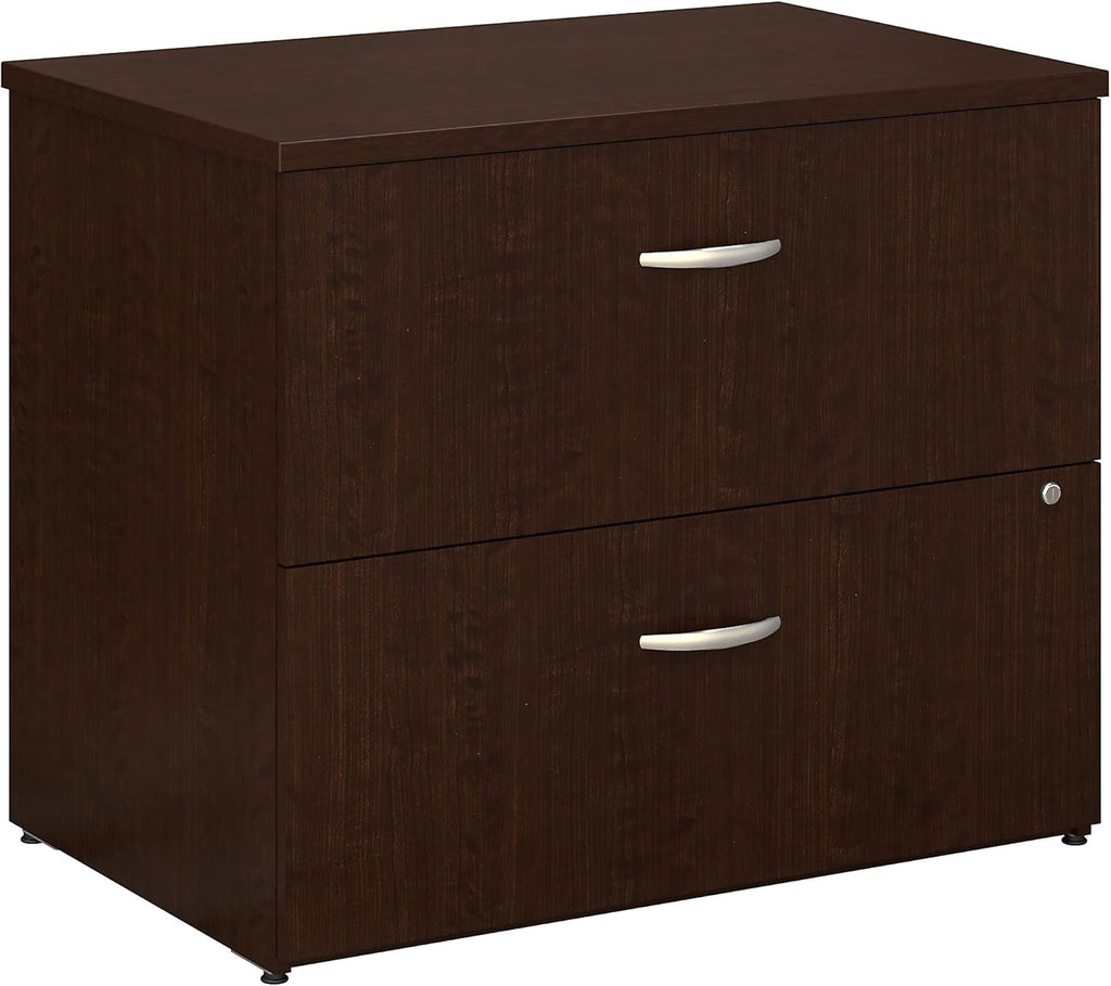 2 Drawer Lateral File Cabinet Storm Gray P6584