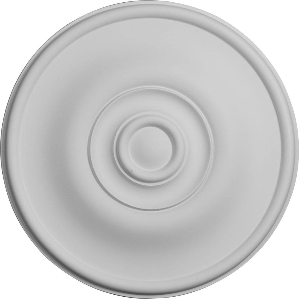 11 3/4x22OD x 3/8x22P Hand-Painted Ceiling Medallion S14402