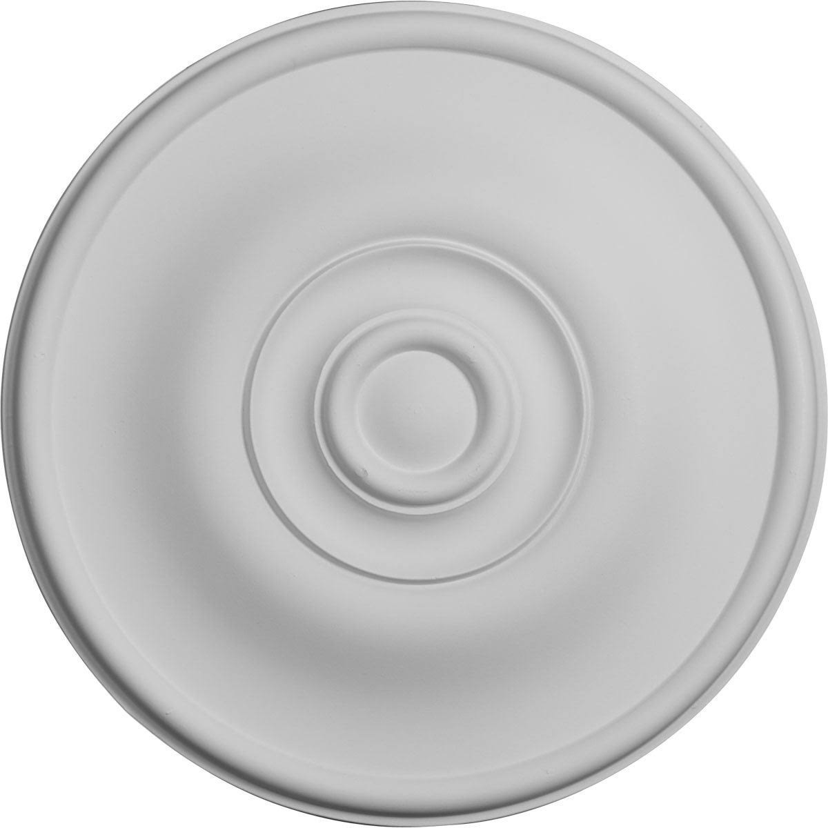11 3/4x22OD x 3/8x22P Hand-Painted Ceiling Medallion S14402