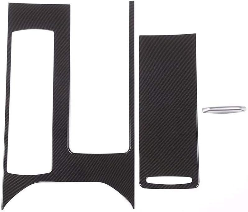 Carbon Fiber Style ABS Plastic Center Console Panel Cover Trim U8918