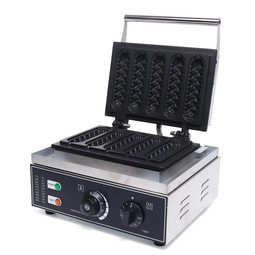 Commercial Electric Nonstick Waffle Maker D84969