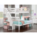 White Twin over Full Bunk Bed G155749