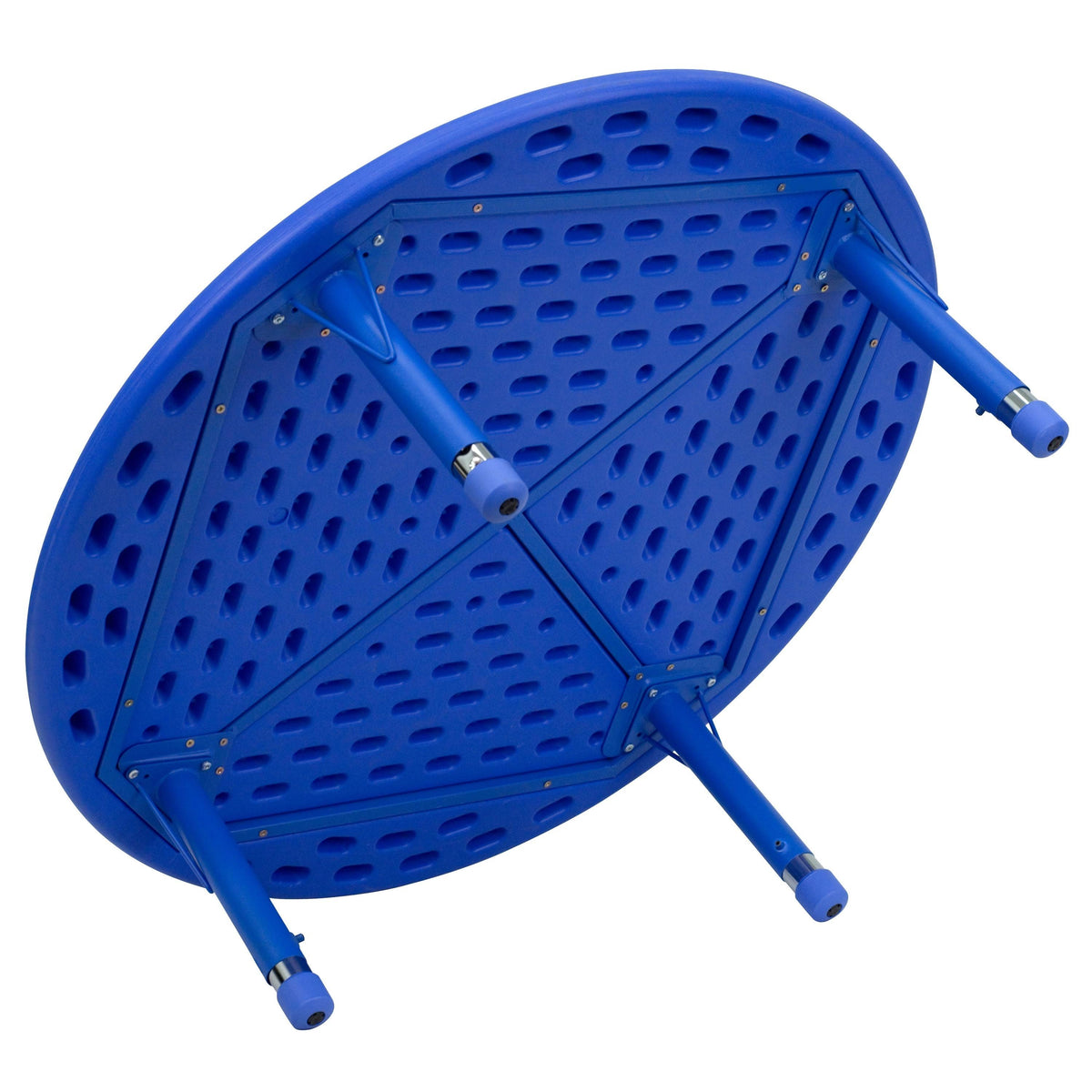 45 inch Round Plastic Height Adjustable Activity Table G381