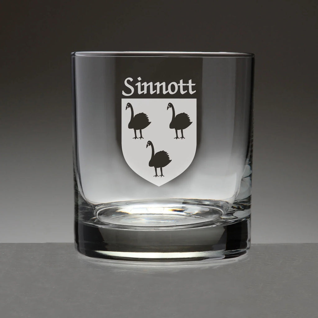 Set of 4 Etched Tumbler Glasses R448504