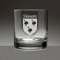 Set of 4 Etched Tumbler Glasses R448504