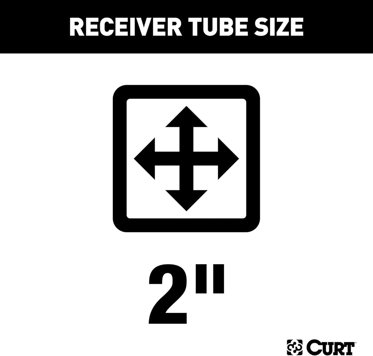 Class 3 Trailer Hitch, 2-Inch Receiver E160