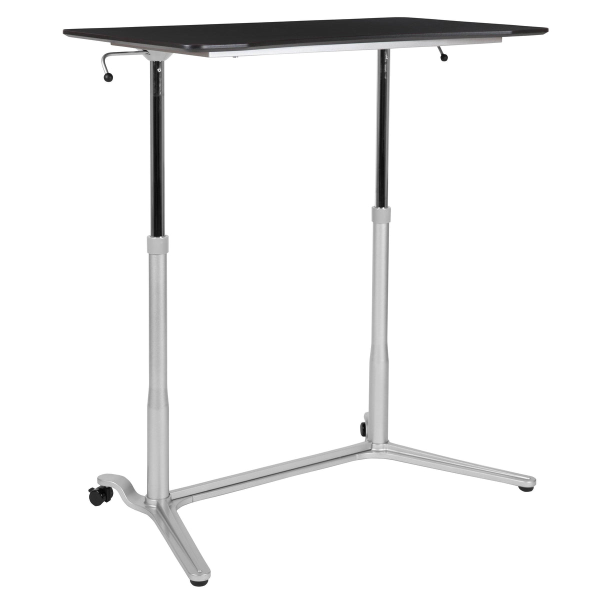 Black Sit-Stand Computer Desk I829066