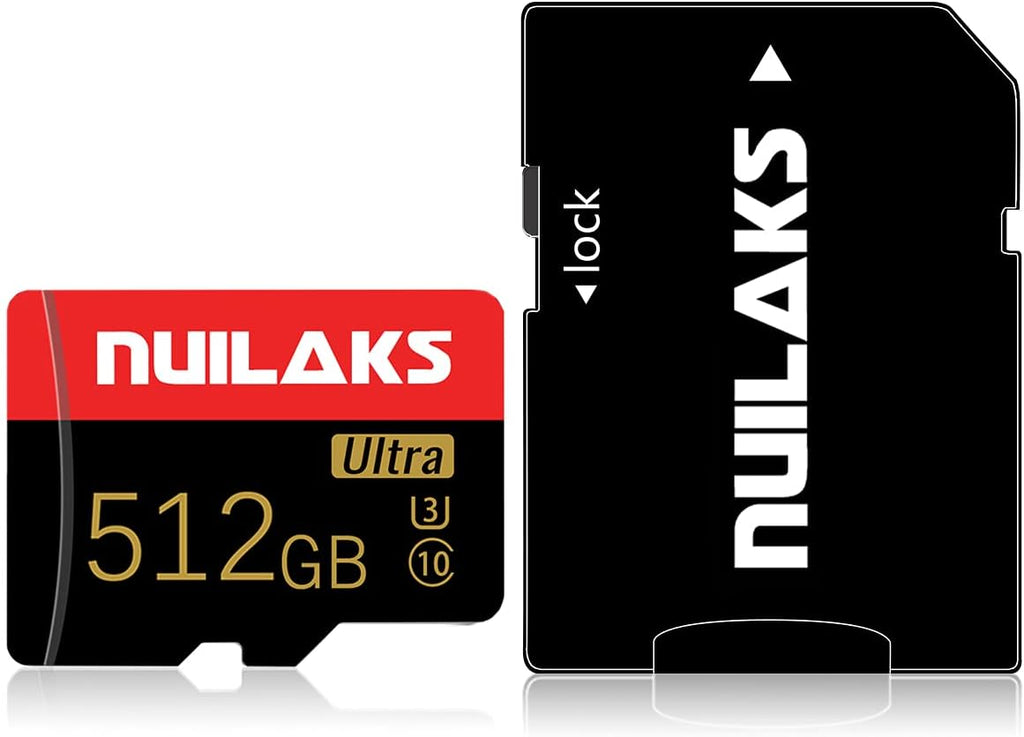 512GB microSDXC UHS-I U3 4K UHD Micro SD Card with Adapter A576