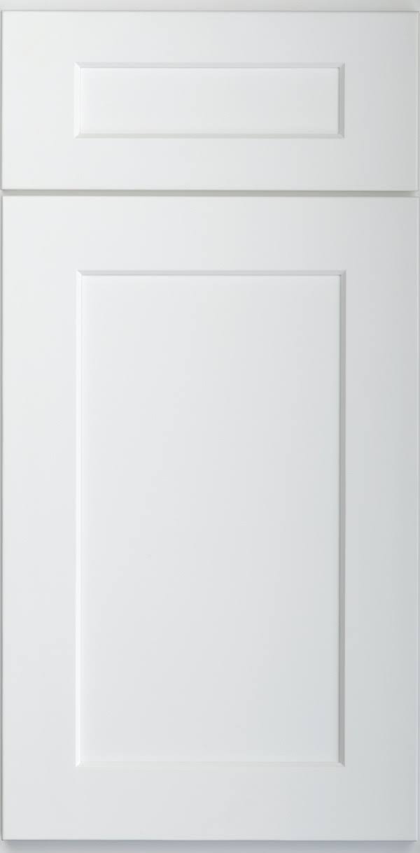 White 1 Door 3 Shelves Wall Cabinet High-Density Fiberboard W762347