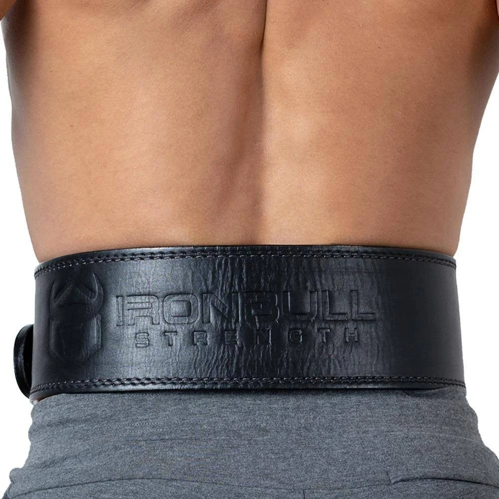 Black 2XL Leather Powerlifting Belt V92589