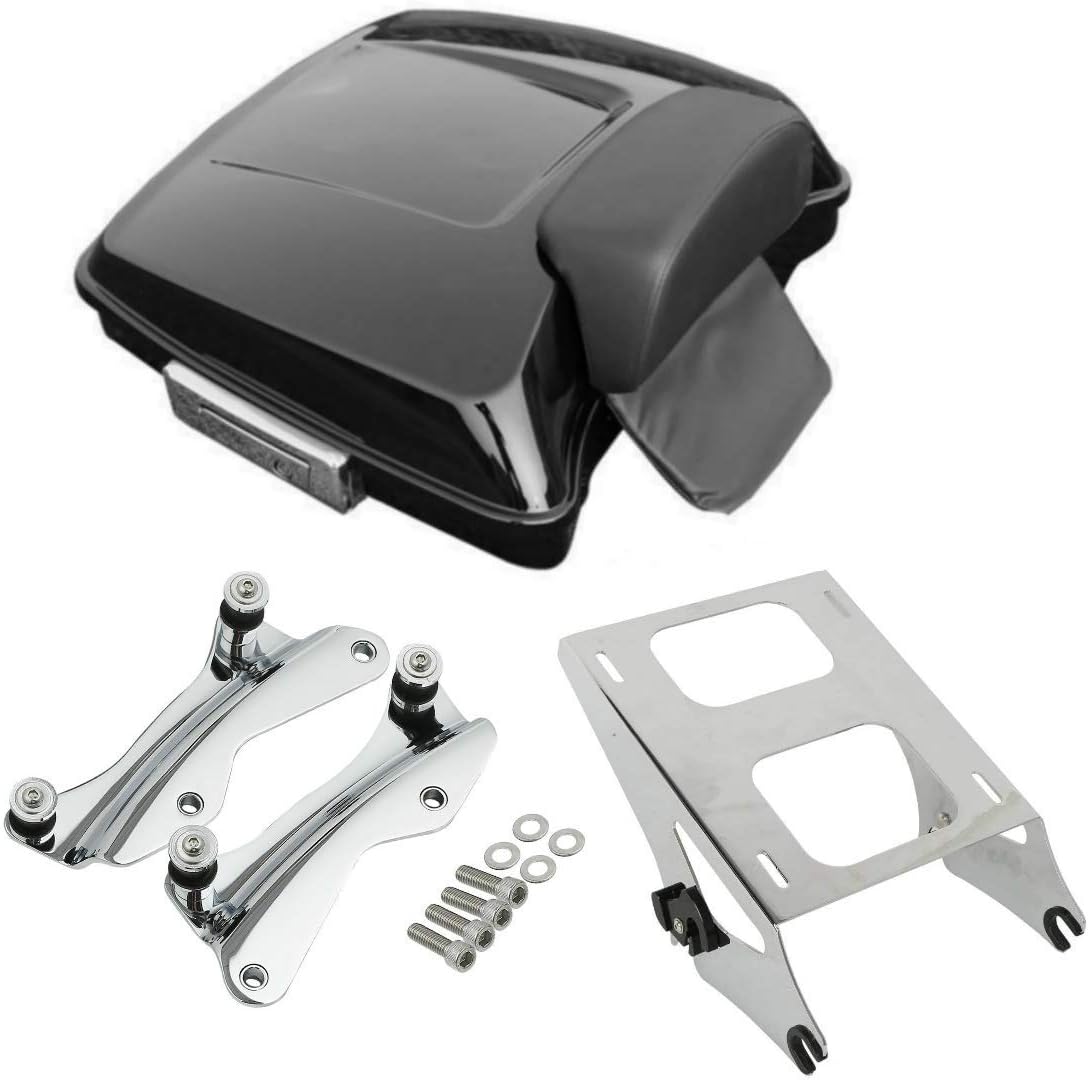 Razor Tour Pak Pack Trunk & Backrest Pad Vivid Black J293