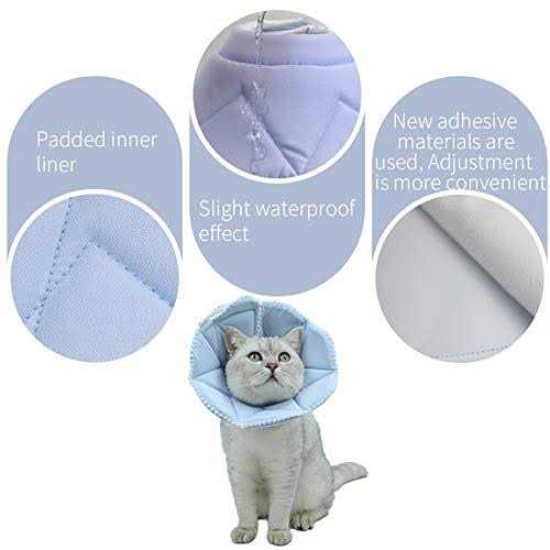 Soft Adjustable Cat Recovery Collar E9122