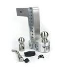 Adjustable 10x22 Drop Ball Mount with 3x22 Shank and Hitch Pin O865