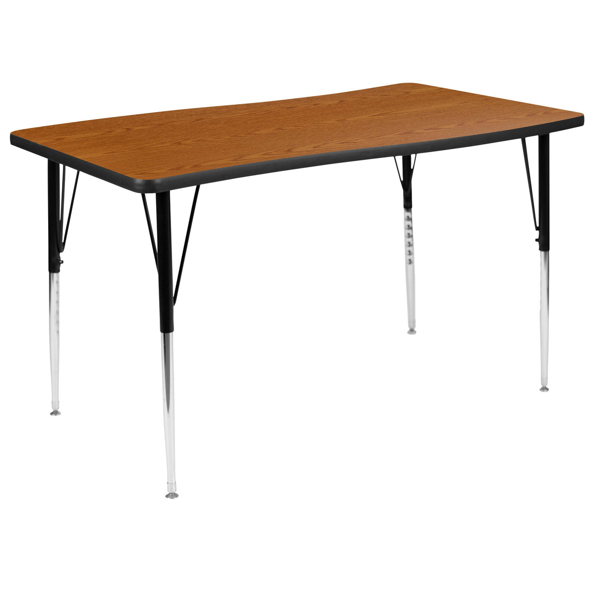 Rectangular Oak Laminate Activity Table R9083