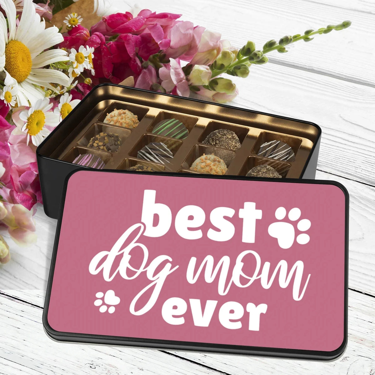 Chocolate Truffle Keepsake Tin K17335