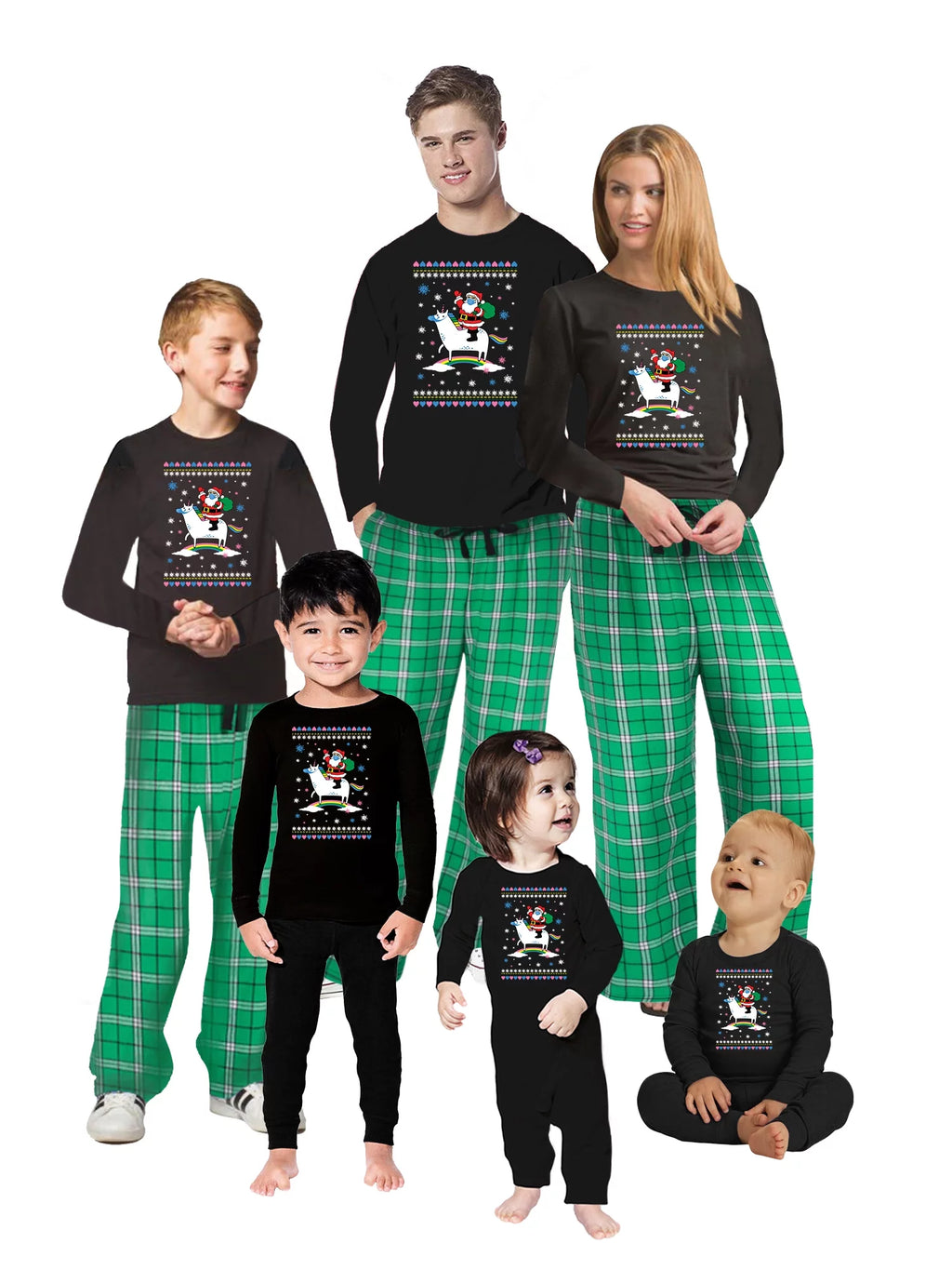 Matching Christmas Pajamas for Family V501