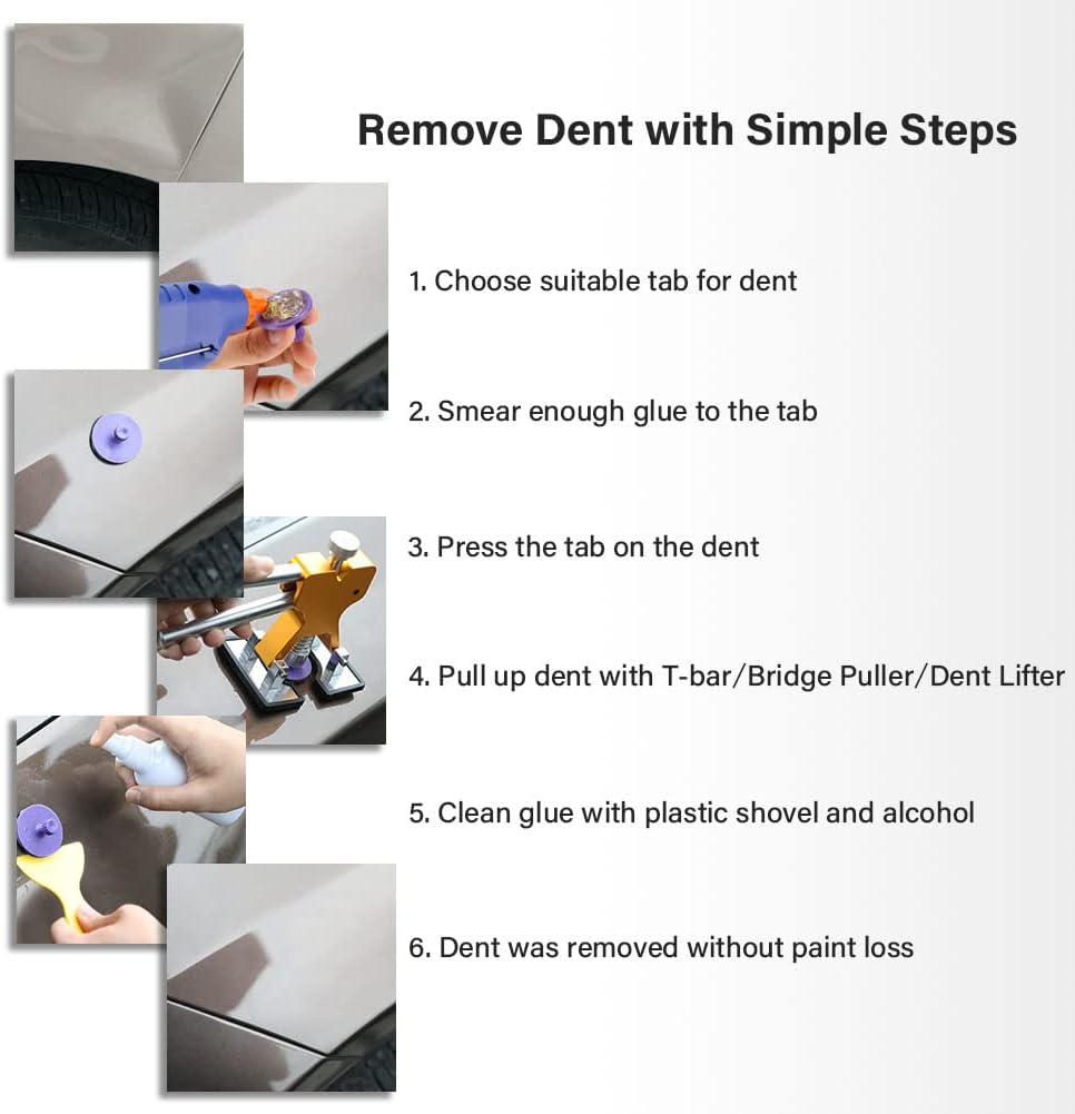 60pcs Paintless Dent Repair Tool Kit H31136