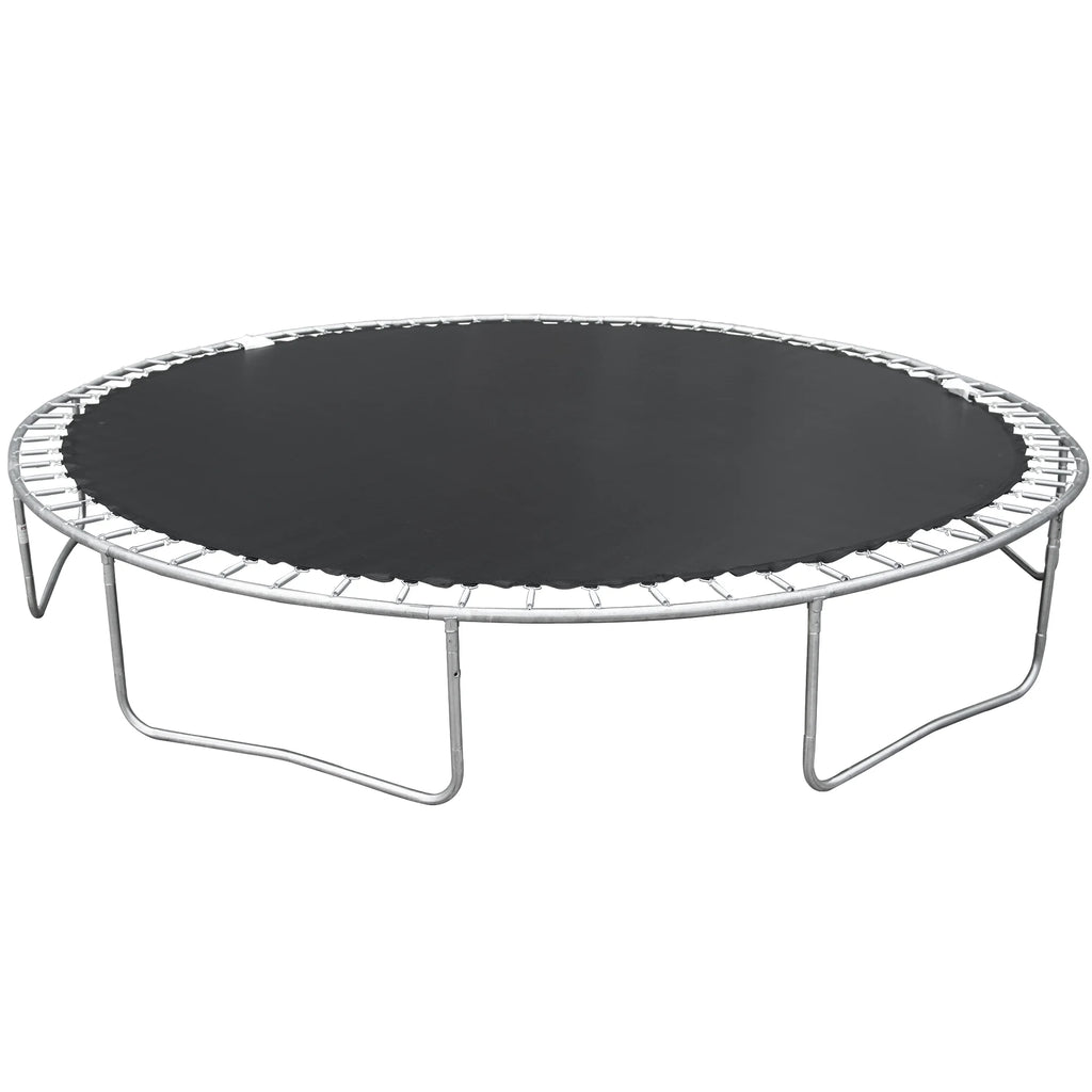 14FT Trampoline with Basketball Hoop, Safety Enclosure Net, and Ladder A764772