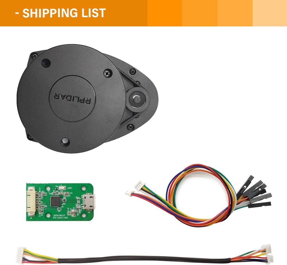 2D 360 Degree 12 Meters LIDAR Sensor Scanner M5981