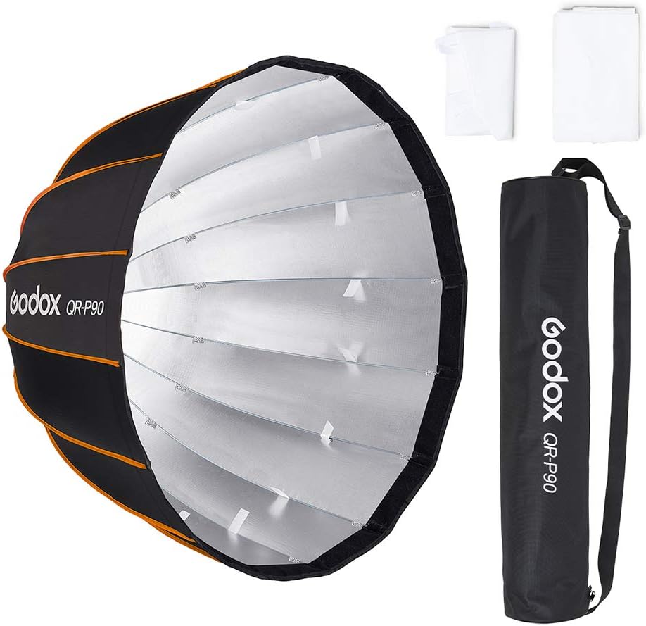 Parabolic Softbox with Front and Inner Diffuser and Carrying Bag I130