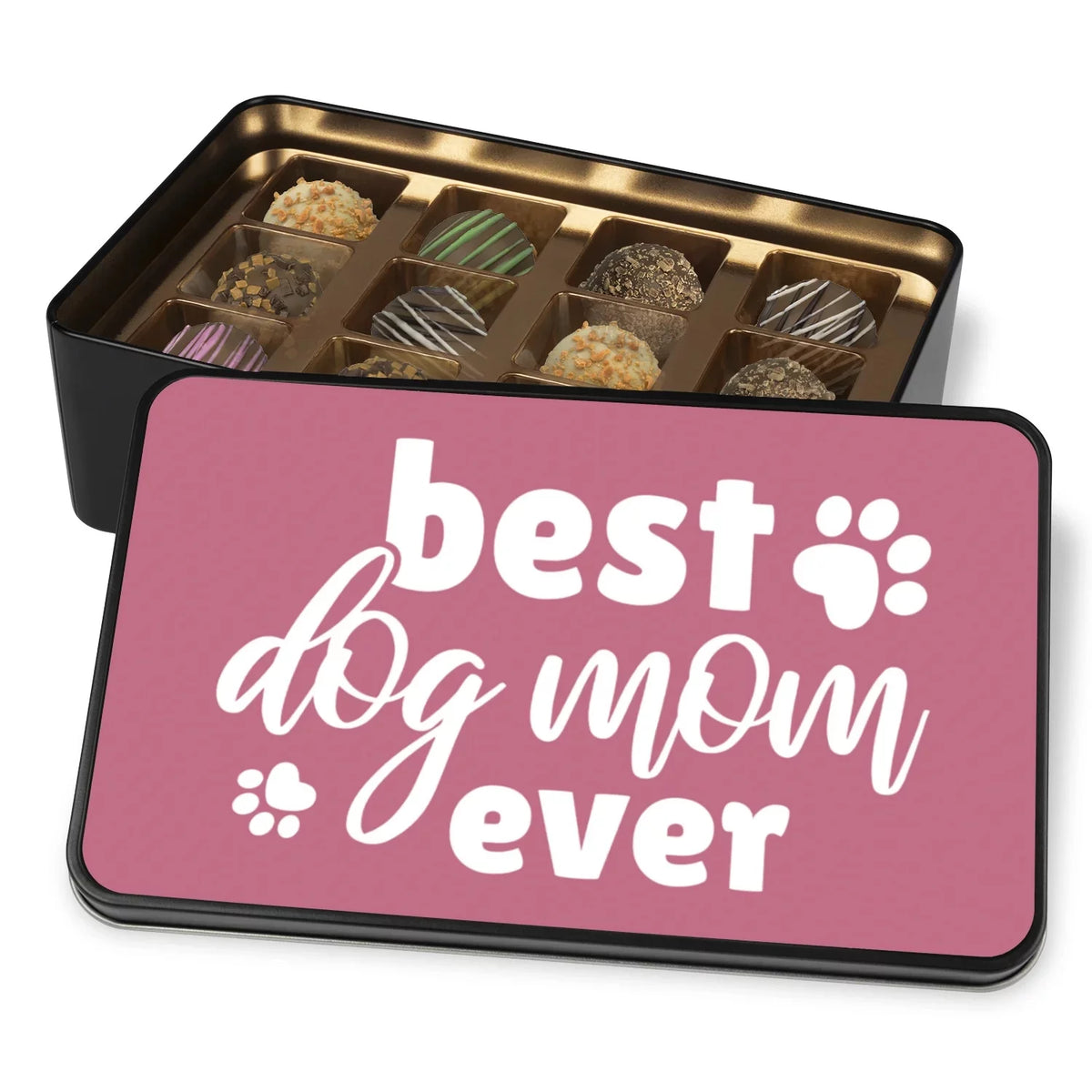 Chocolate Truffle Keepsake Tin K17335