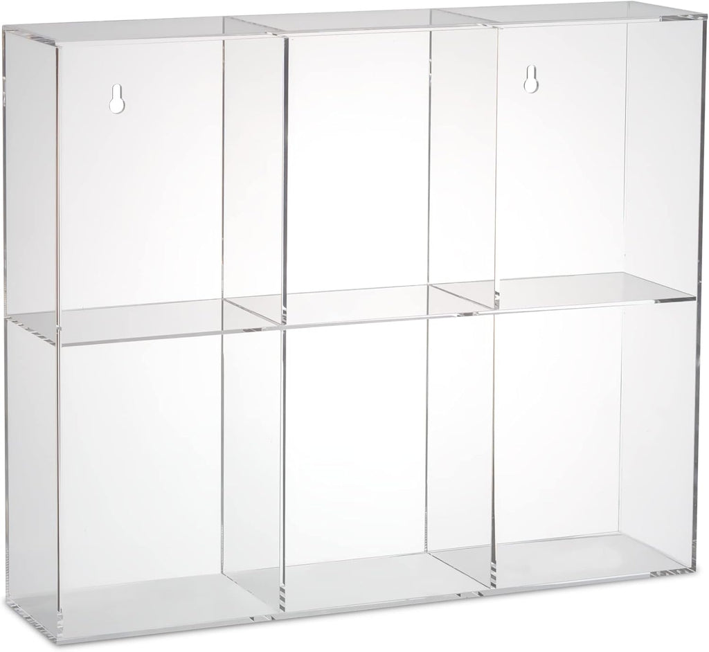 Pack of 2 Acrylic Display Case for 6 Regular Size Funko Pop Boxes G304849