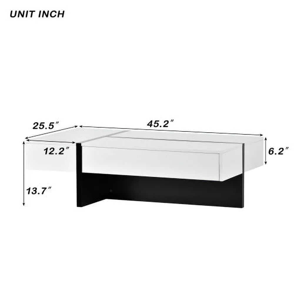 Contemporary High Gloss Cocktail Table S102