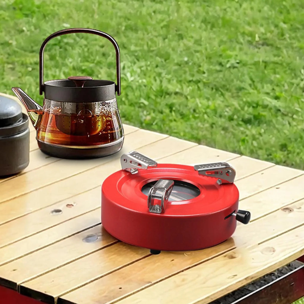 Red Round Metal Spirit Burner for Cooking T3535