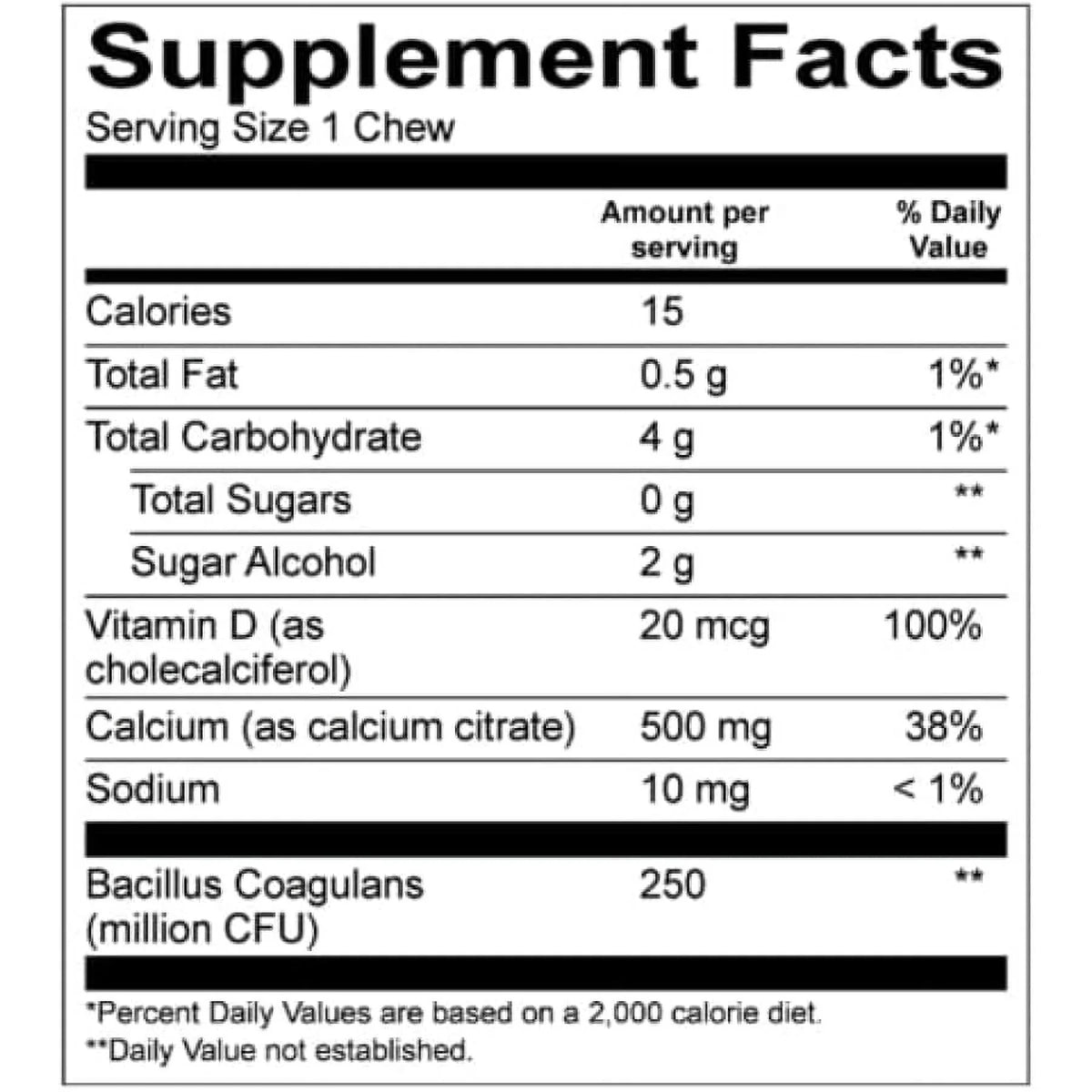 Chewable Bariatric Multivitamin with Iron and Calcium Citrate Soft Chews Z9113
