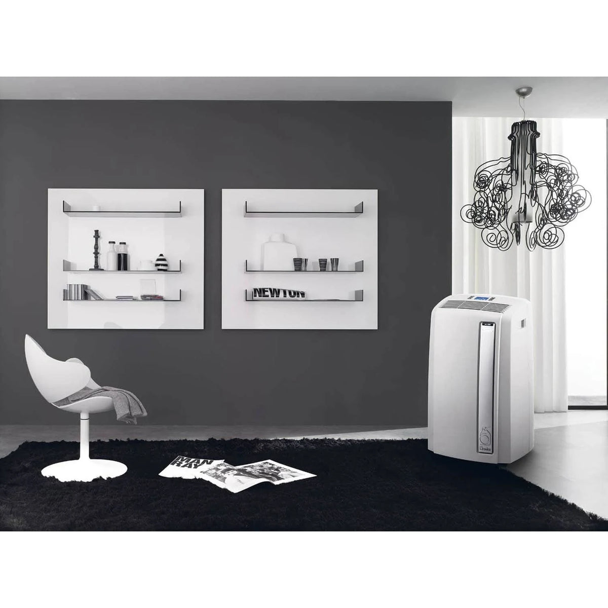 White Portable Air Conditioner D59627