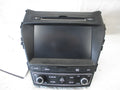 Pre-Owned Hyundai Santa Fe Radio Receiver with Navigation Display Screen OEM R747468