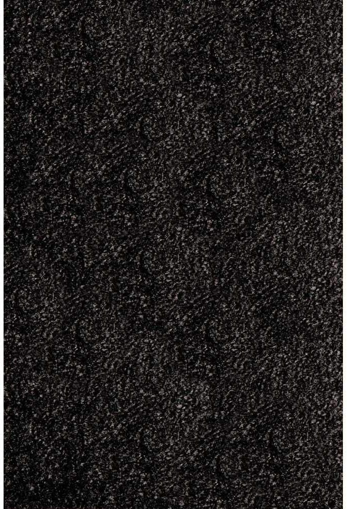 Solid Black 10x12 Nylon Carpet with No-Skid Backing J3183
