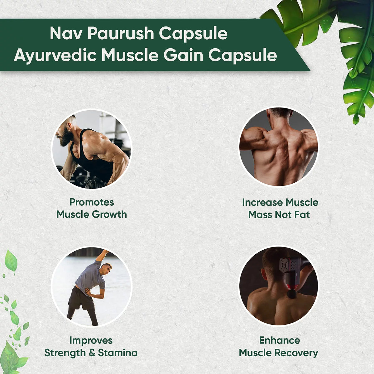 Ayurvedic Weight Gain Capsules Y168