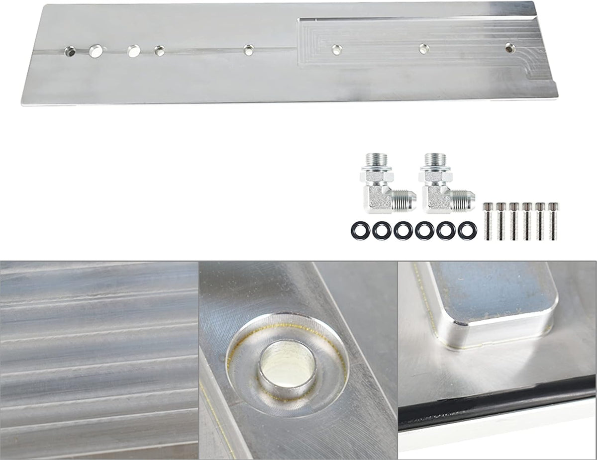 Billet Aluminum Tappet Cover Kit for Cummins 5.9L Dodge Ram 1500 2500 3500 12v 24v engines T4041