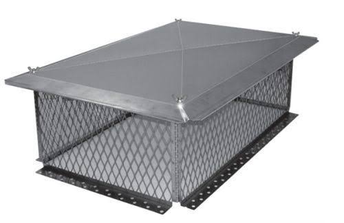 17x22x29x22 Stainless Multi-Flue Knock Down Cap Q988