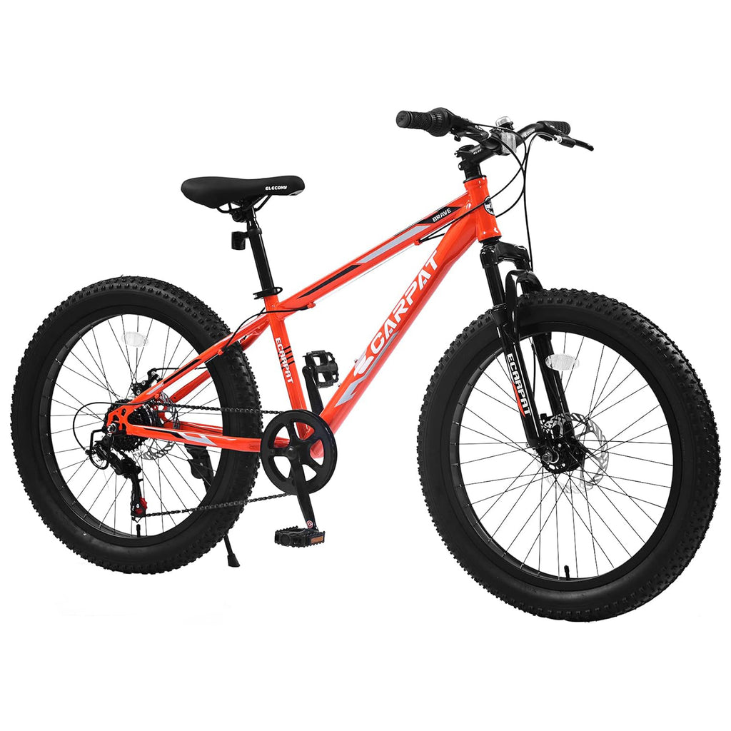 24" Mountain Bike with Shimano 7 Speeds Suspension Steel Frame S674