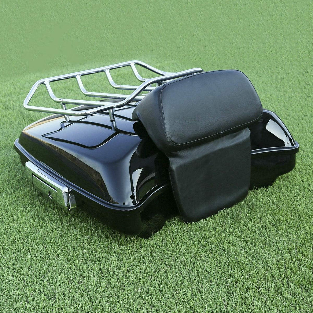 Razor Tour Pak Pack Trunk & Backrest Pad Vivid Black J293