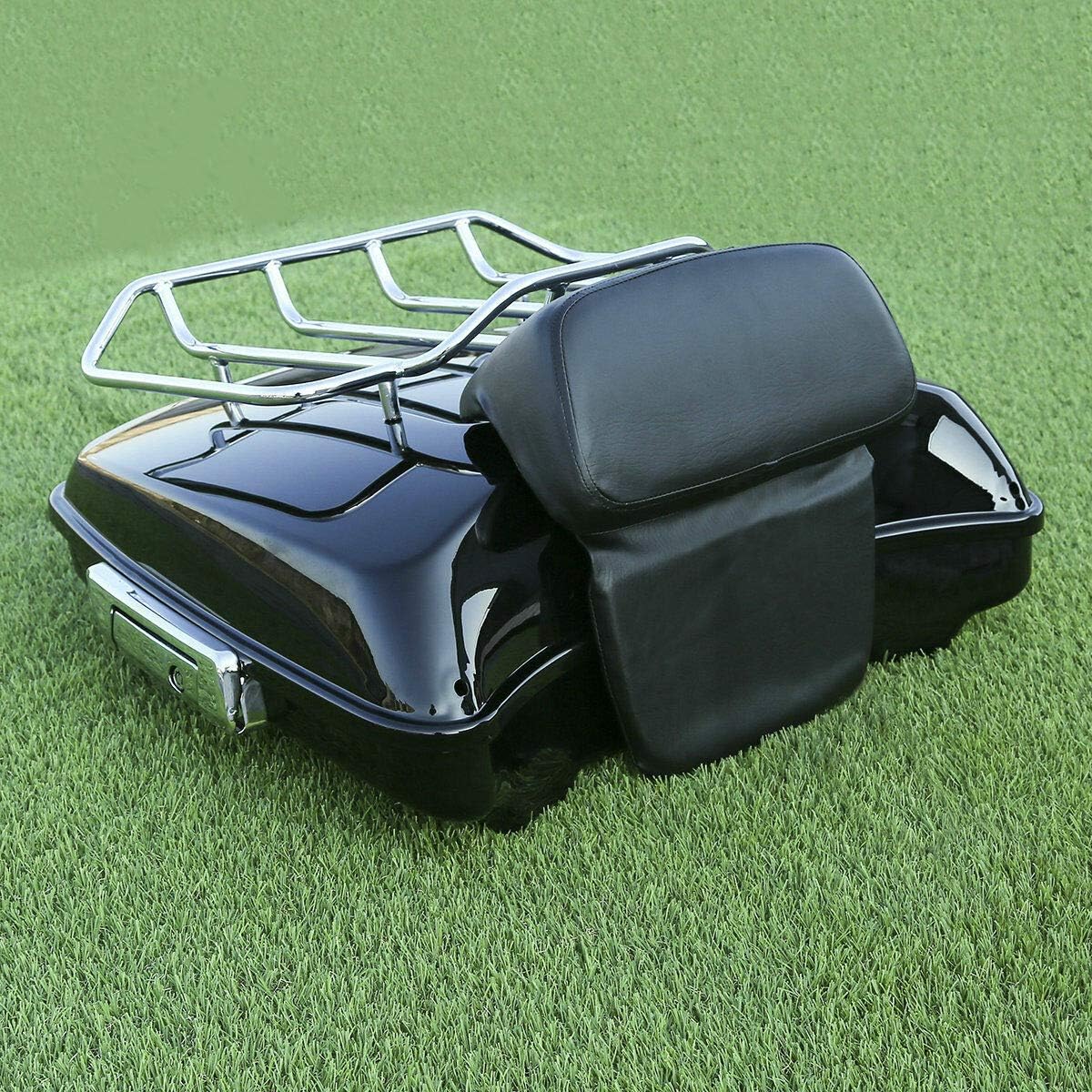 Razor Tour Pak Pack Trunk & Backrest Pad Vivid Black J293