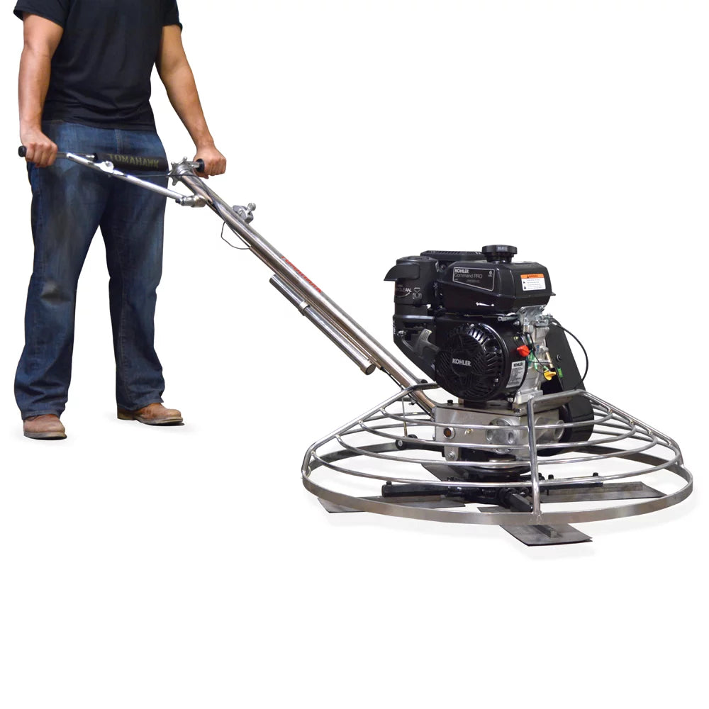 36" Gas Power Trowel with Blades and Float Pan J944811