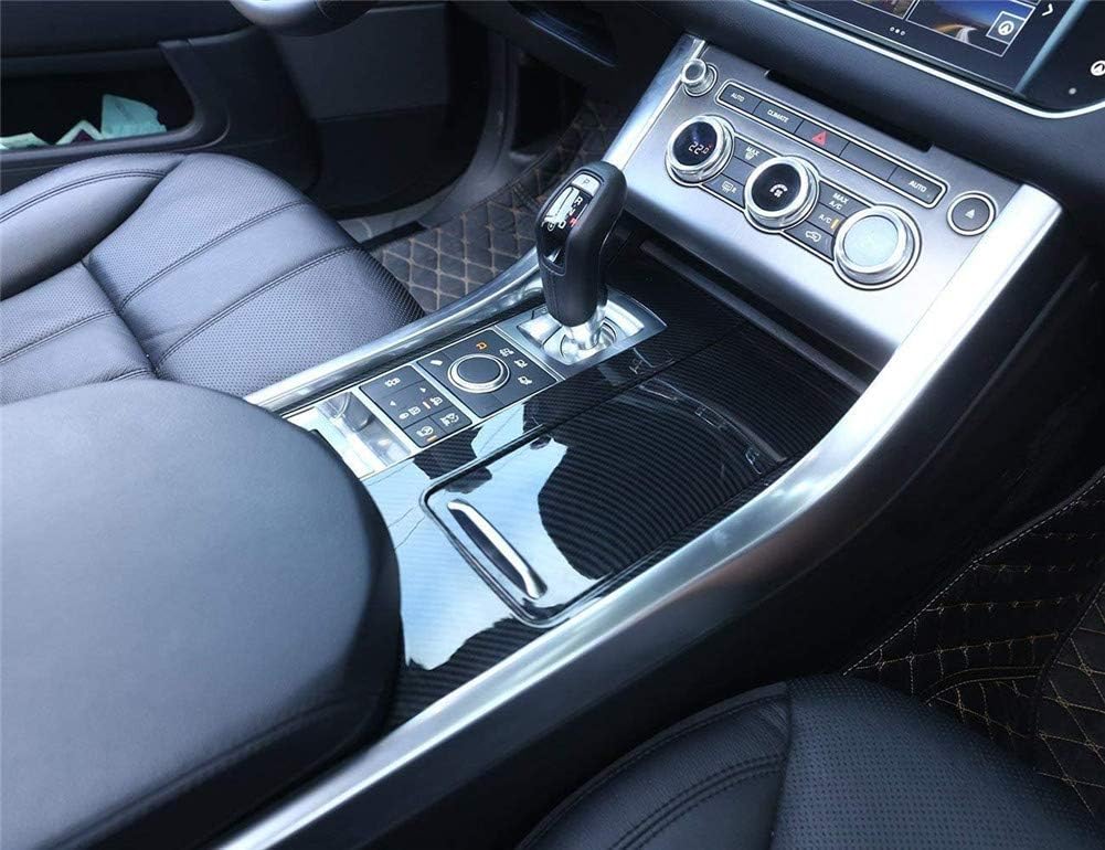 Carbon Fiber Style ABS Plastic Center Console Panel Cover Trim U8918