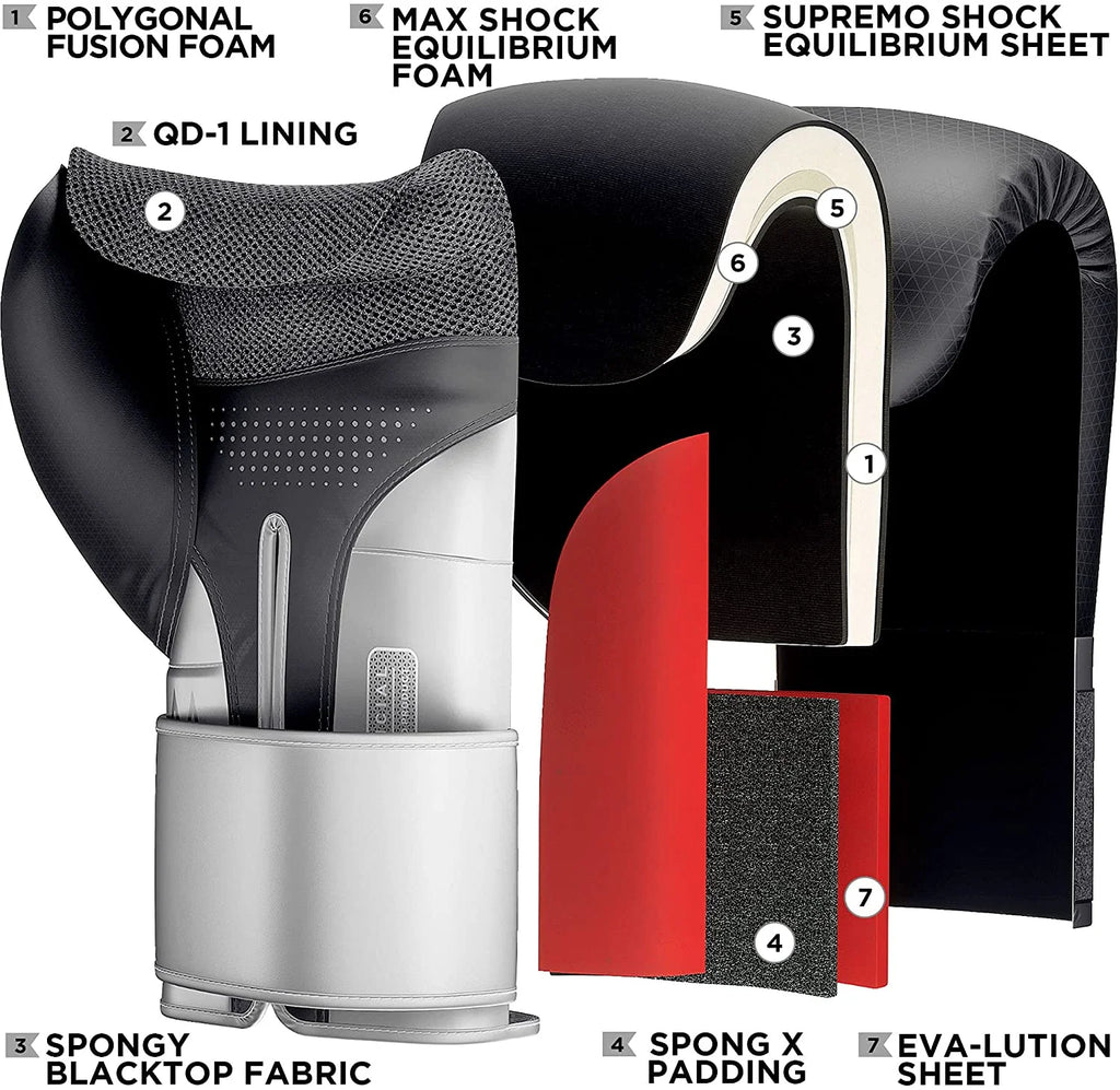 Maya Hide Leather Boxing Gloves for Sparring R8812