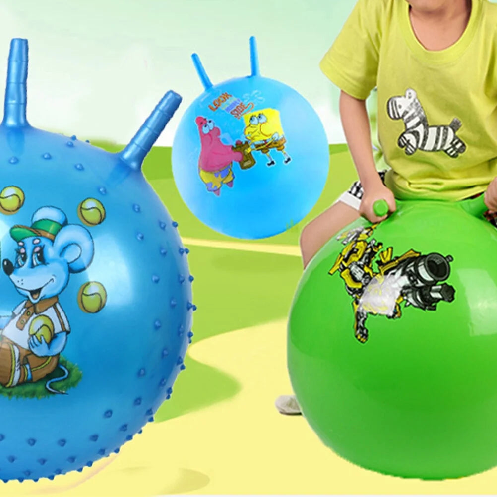 Inflatable Bouncing Horse Kids Hopping Toy G845731